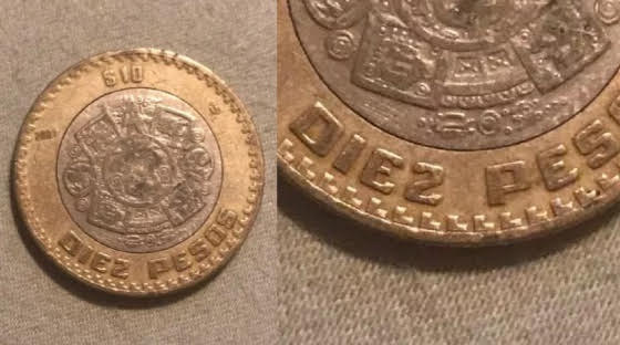 Monedas de 10 pesos podrían valer más de mil pesos