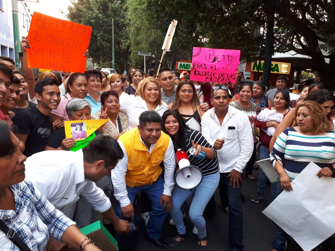 Es oficial, Bety Alatriste es candidata por el 1er. distrito local