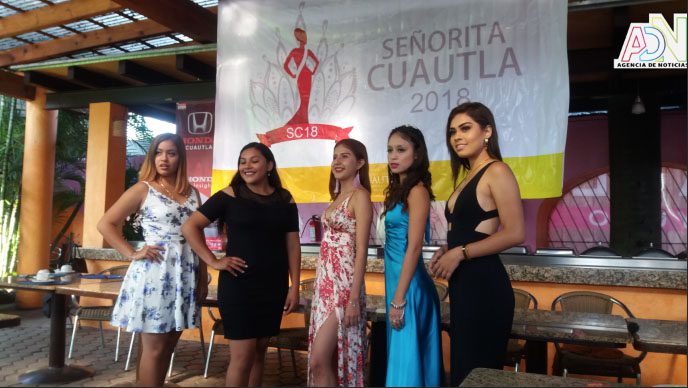 Son presentadas las candidatas a Señorita Cuautla 2018