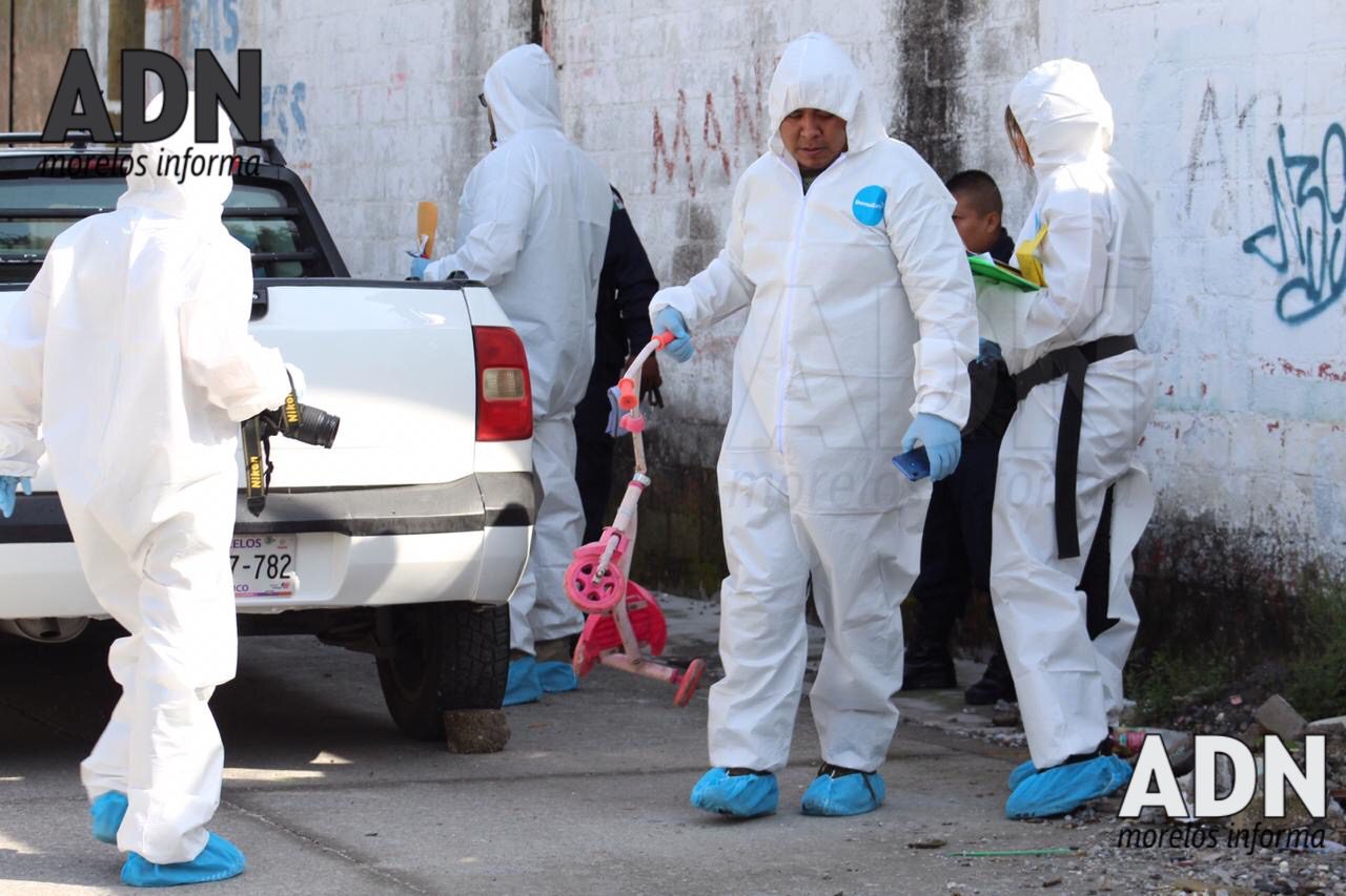 Niña murió atropellada, jugaba con su patín