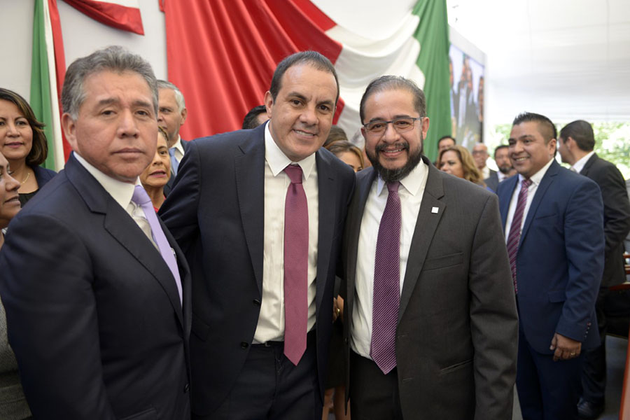 DESEAN FIGURAS NACIONALES Y ESTATALES BUEN RUMBO AL NUEVO GOBIERNO DE MORELOS