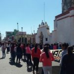 300 estudiantes realizan marcha conmemorando a los normalistas reprimidos de Amilcingo