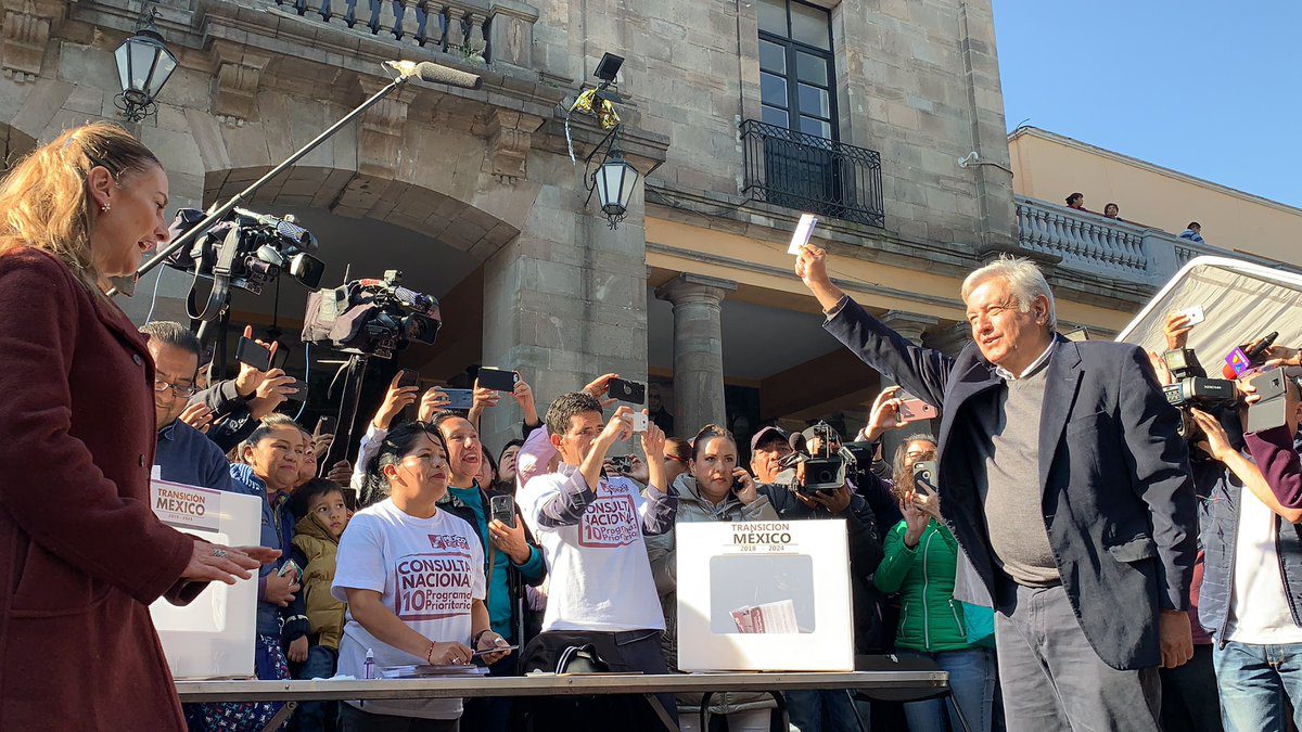 Sí al Tren Maya, ganan programas prioritarios de AMLO en consulta