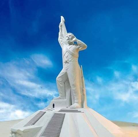 Quieren construir la estatua más grande del caudillo del Sur