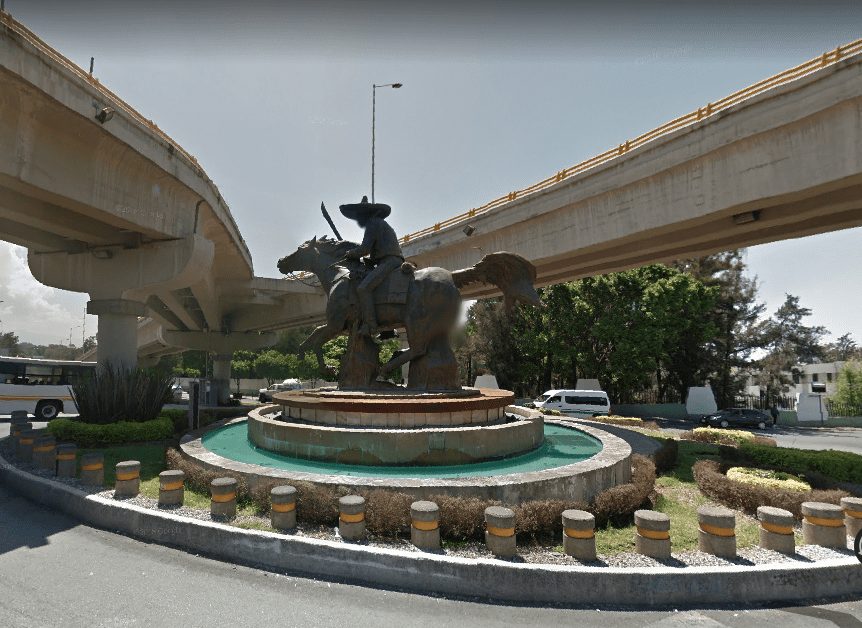 Estatua de Emiliano Zapata será reubicada al Paso Exprés