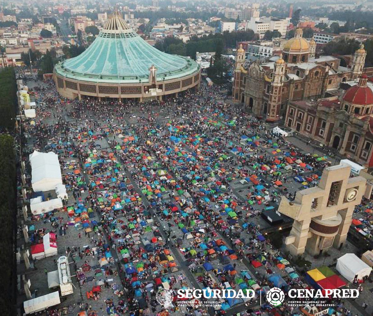 Más de 10 millones de peregrinos llegaron a la Basílica de Guadalupe