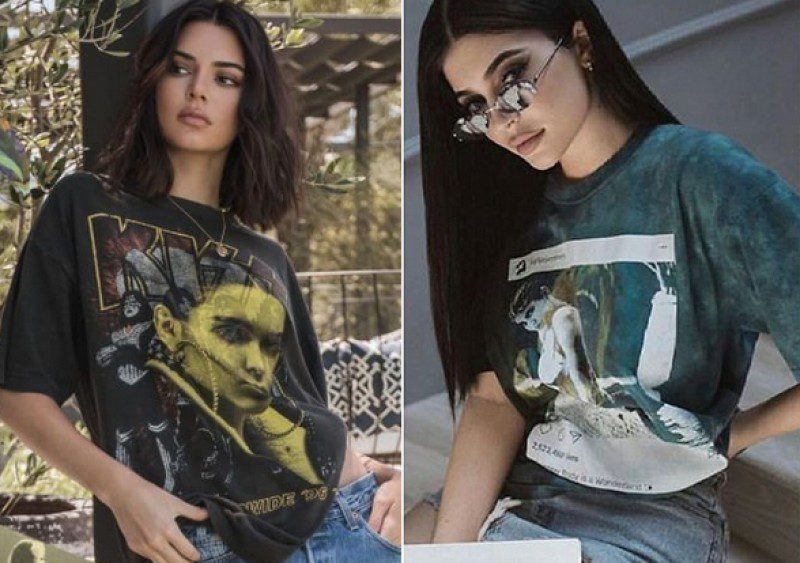 Las hermanas Jenner diseñan camisetas controversiales.