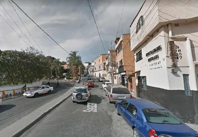 Cierran calle Salazar del Centro de Cuernavaca para mejorarla