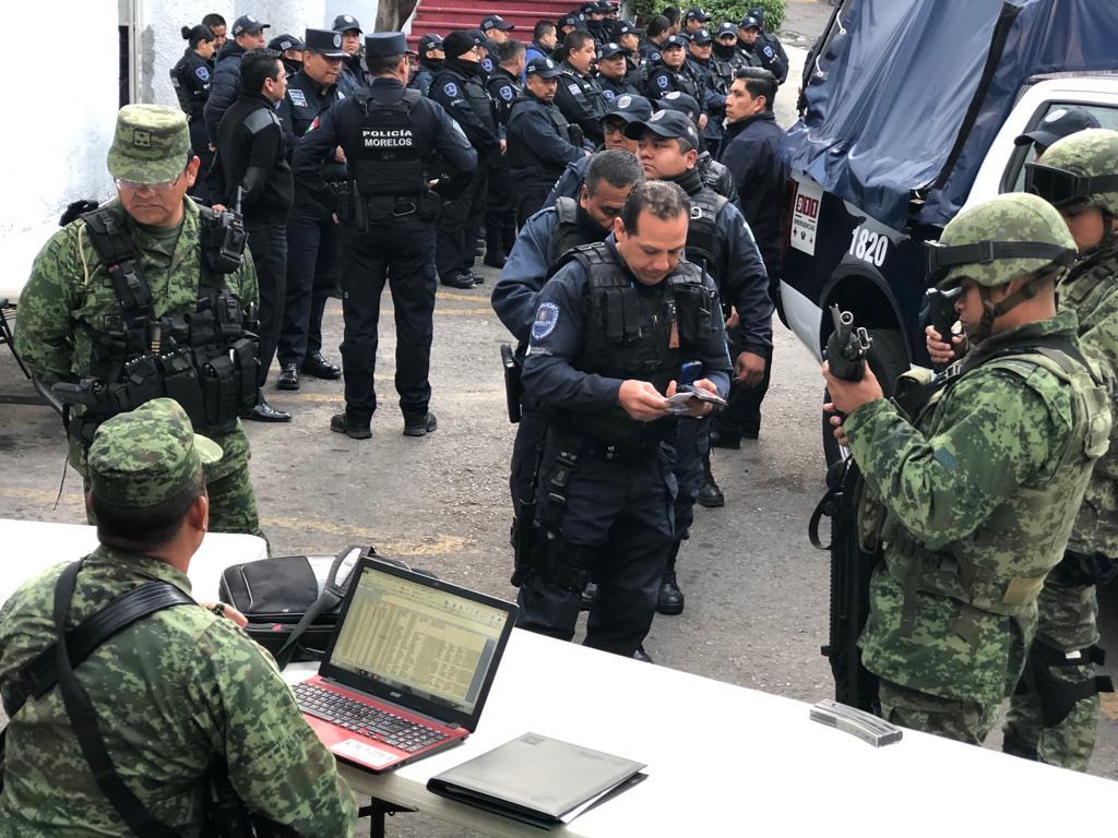 Ejercito supervisa armas de policías municipales