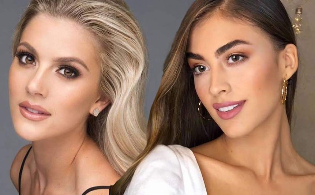 Miss EUA y Miss Colombia critican a dos de sus compañeras por no saber hablar ingles.