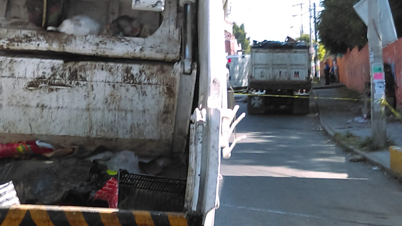 Matan a recolector de basura a balazos