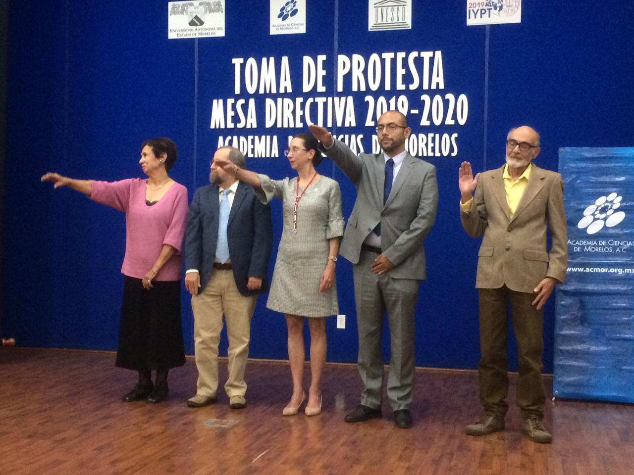 Asume Brenda Valderrama la presidencia de la Academia de Ciencias de Morelos