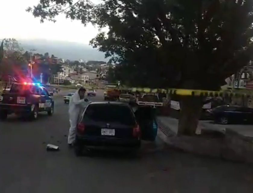 Balean a hombre en la carretera Cuernavaca-Tepoztlán