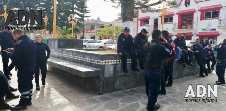 Despiden a policias del municipio de Ocuituco