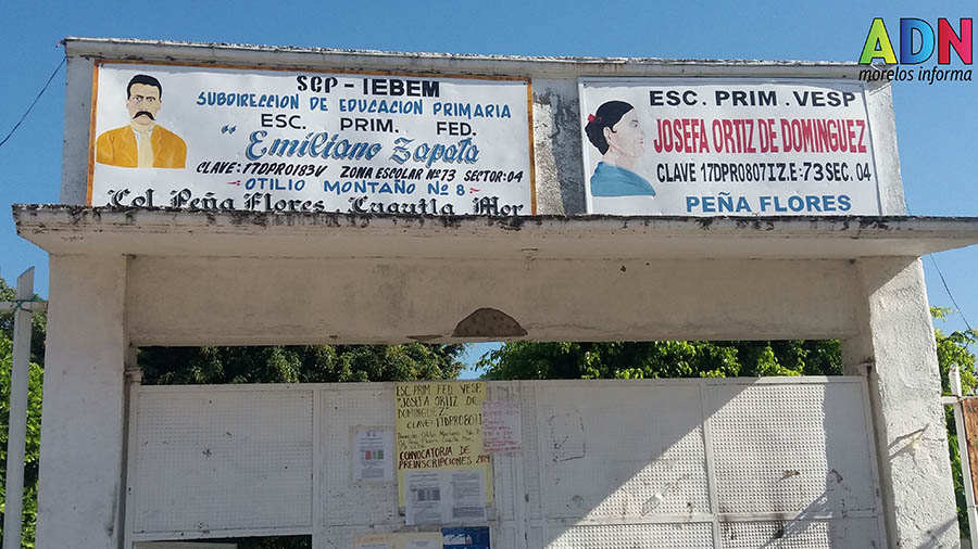 Familias tomarán primaria de Cuautla por falta de maestro