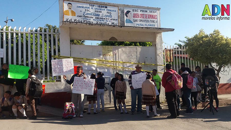 IEBEM no ha designado maestro para primaria de Cuautla