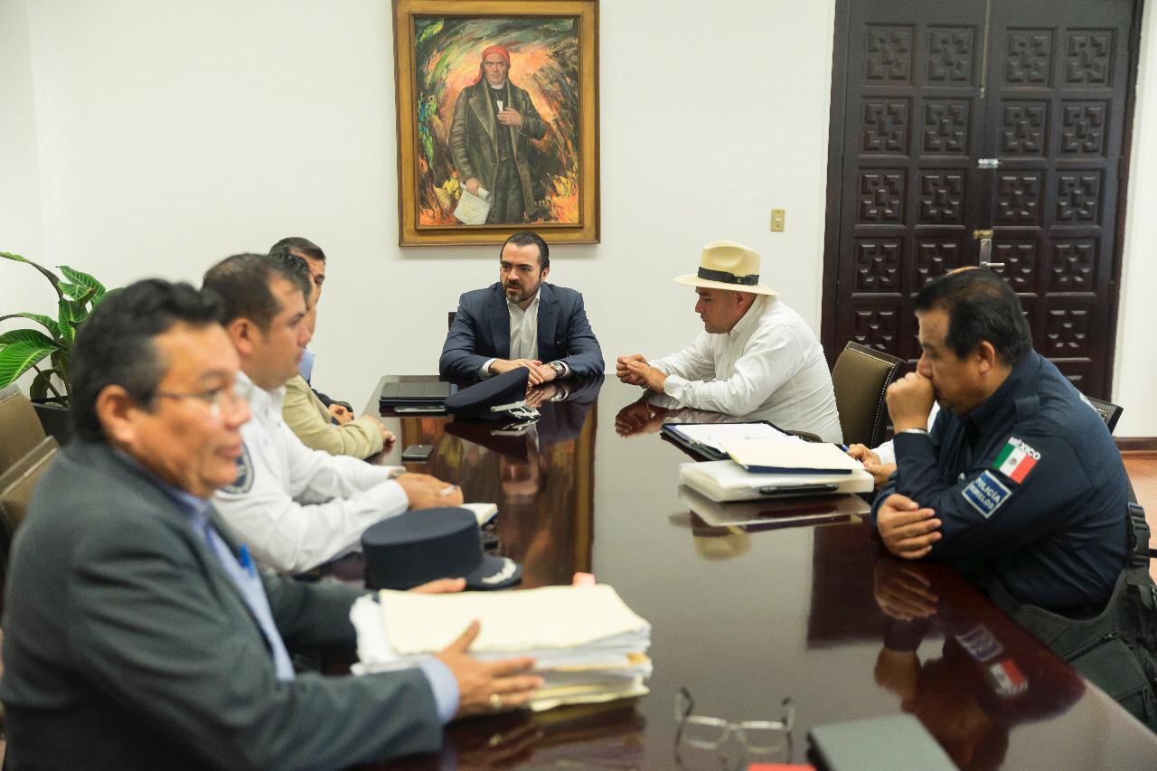 Trabaja gobierno de Morelos SEGURIDAD con municipios