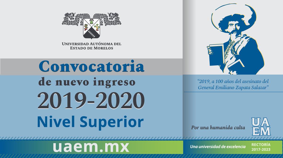 Abierta CONVOCATORIA de INGRESO a la UAEM