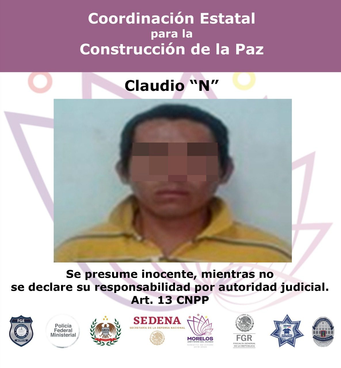 Dan 90 años de prisión a pedófilo de Jiutepec