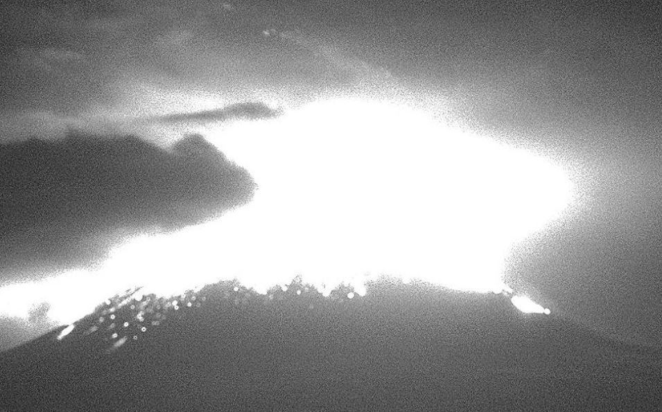 Volcán Popocatépetl registra nueva explosión