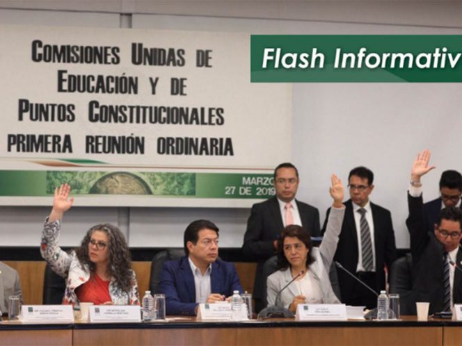 Aprueban diputados dictamen de reforma educativa de AMLO