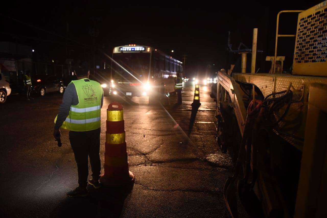 Pavimentación en Cuernavaca será en las NOCHES