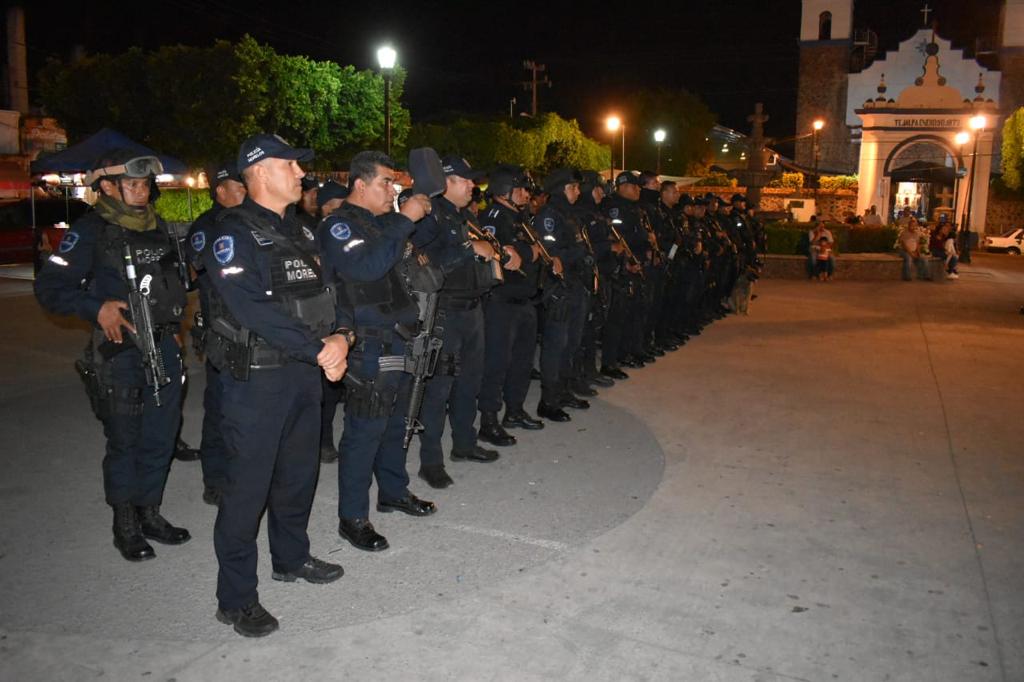 Asume Policía Federal y Ejercito seguridad de JIUTEPEC
