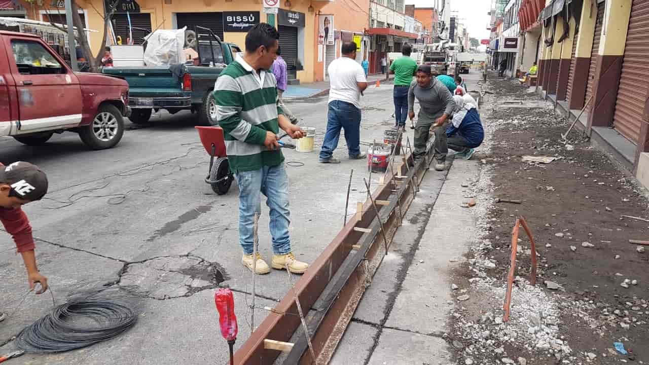 En marcha remodelación de calle Galeana de Cuautla