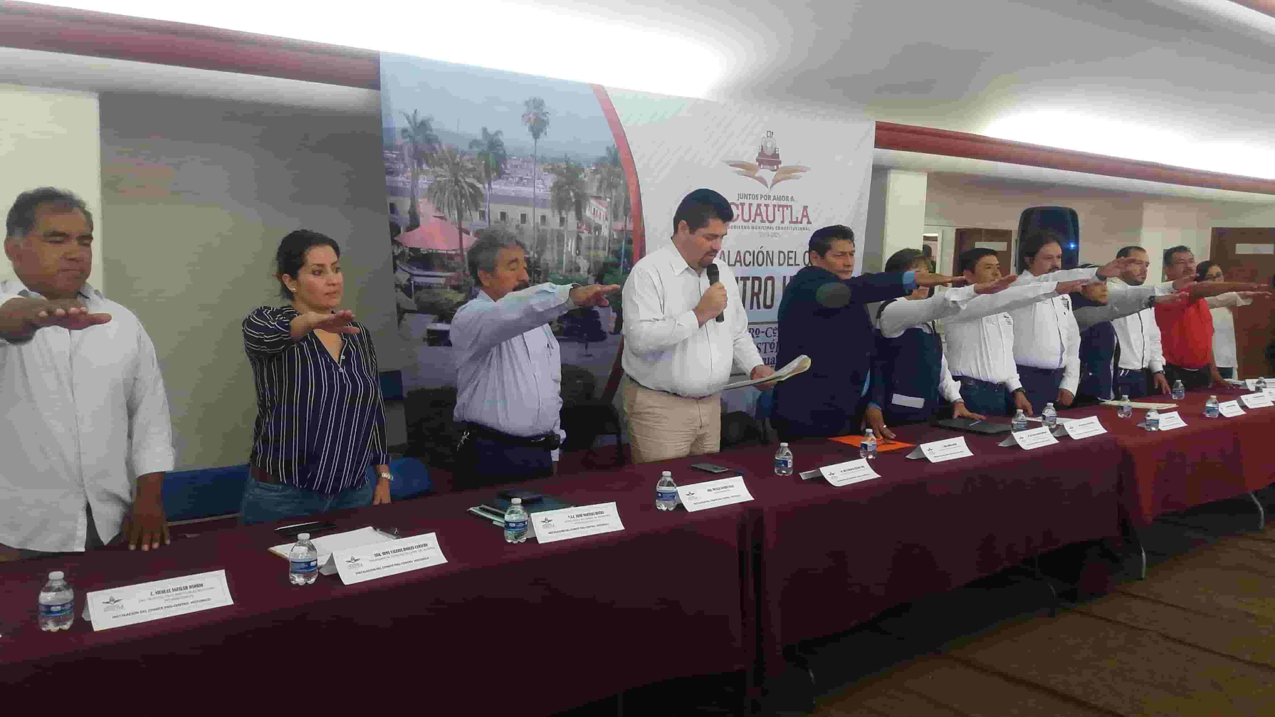 Instalan Comité Pro Centro Histórico de Cuautla