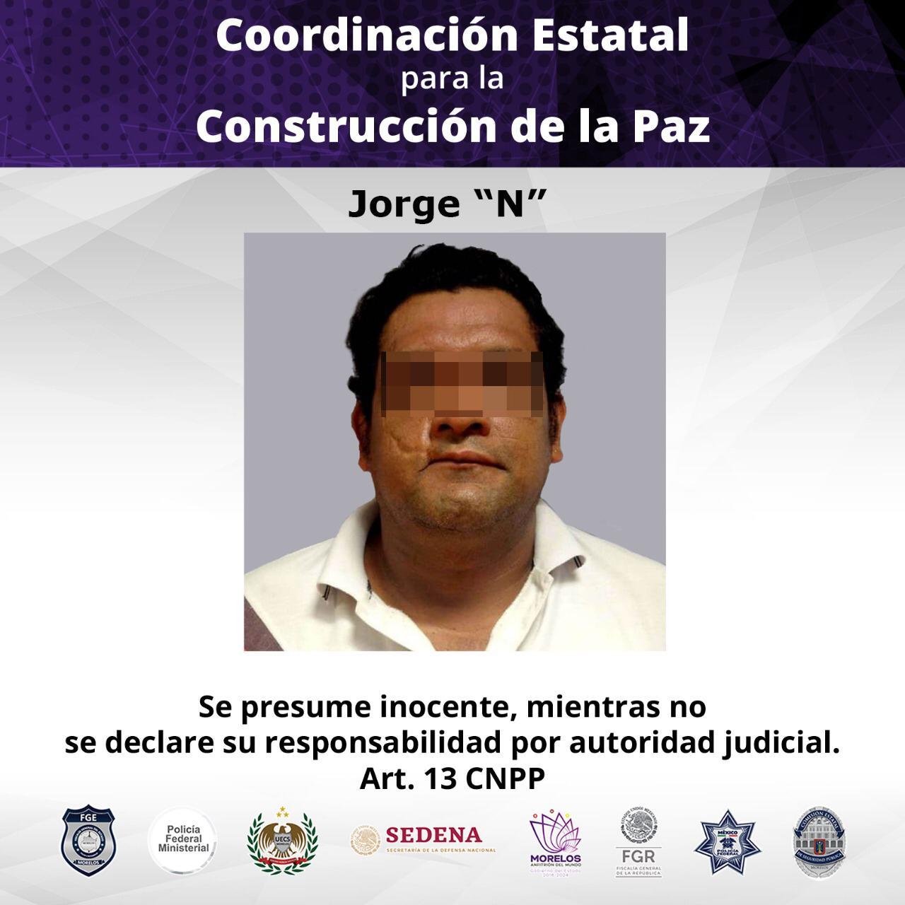 Detienen a hombre que disparó a niño de 10 años en Jiutepec