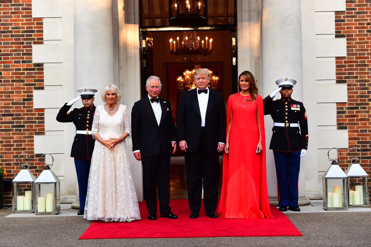 Trump llama “desagradable” a miembro de la familia real