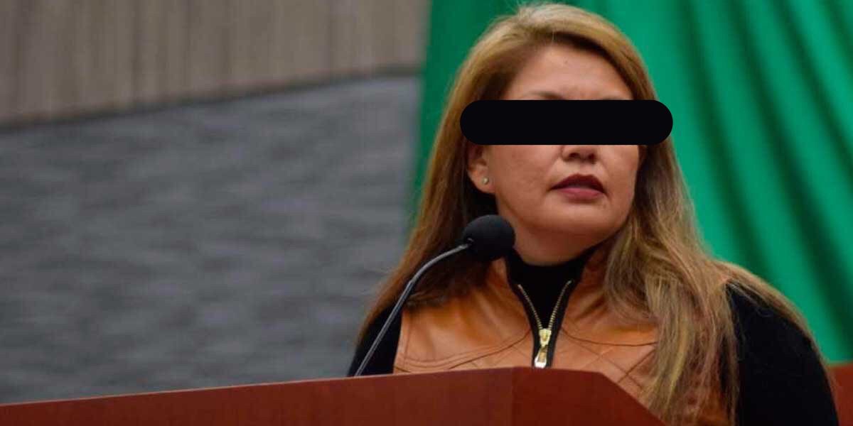 Ex diputada Hortencia “N” vinculada a proceso
