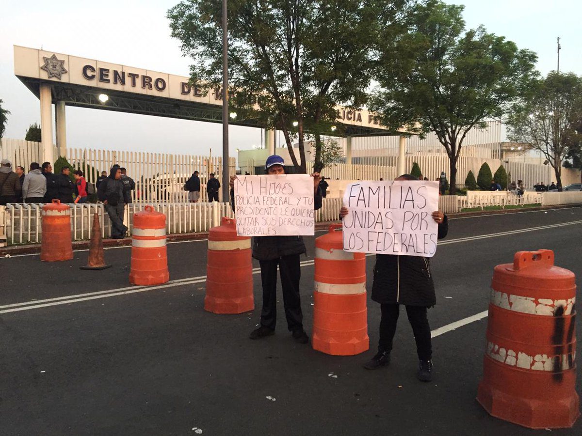 Policía Federal hace PARO NACIONAL