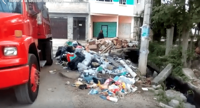 Vecinos de Acapatzingo se amparan para acceder a la recolección e basura