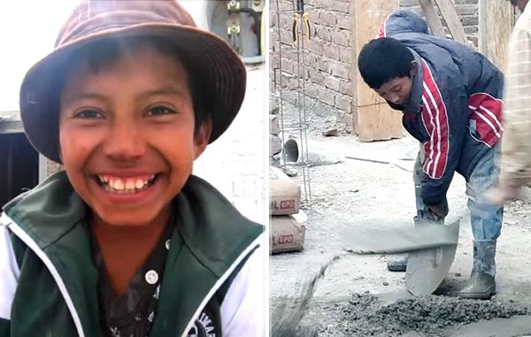 Universidad ofrece beca a niño albañil para que cumpla sueño de ser arquitecto