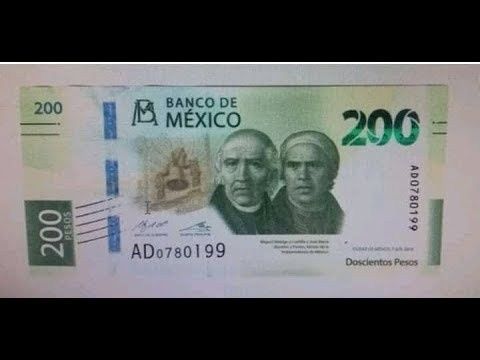 Nuevo billete de 200 pesos circulará a partir de septiembre