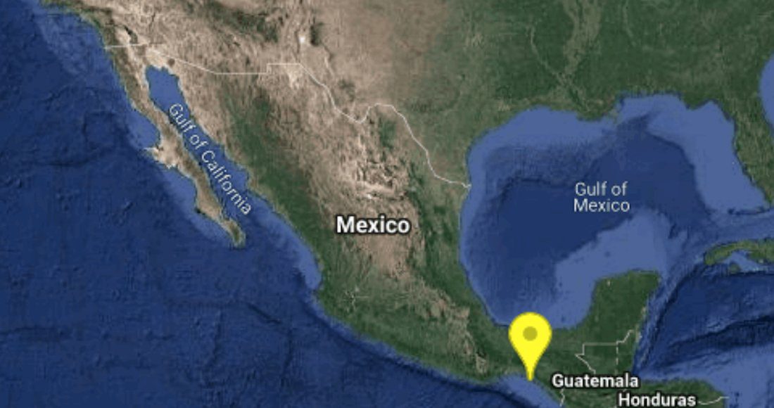 Registran sismo magnitud 5.5 en Tonalá, Chiapas