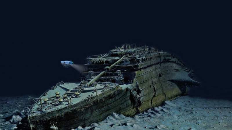 Revelan imágenes nunca antes vistas del Titanic