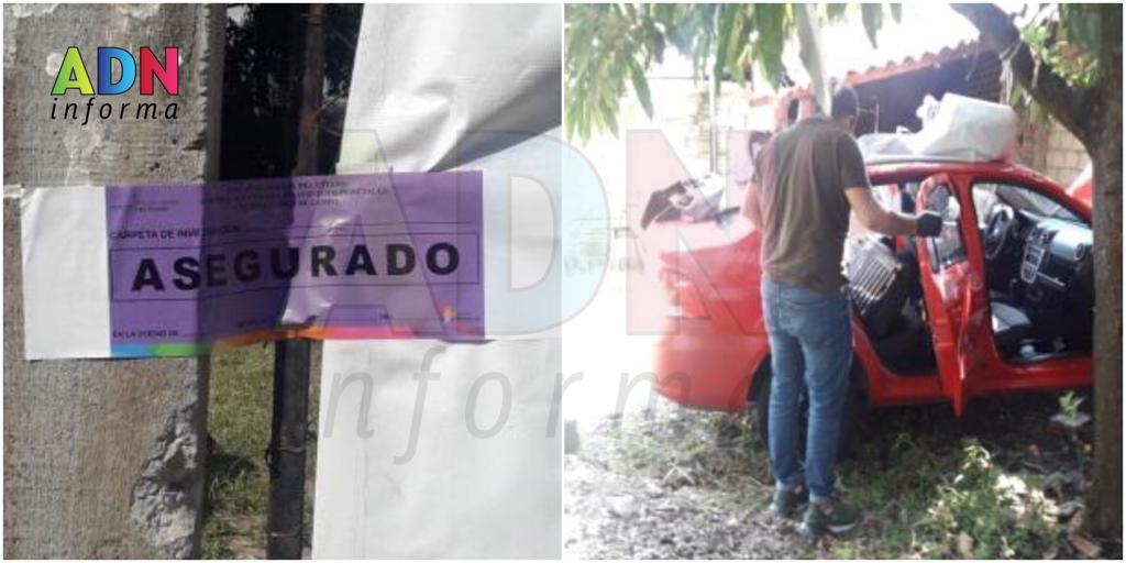 Encuentran con GPS auto robado en casa de Yautepec