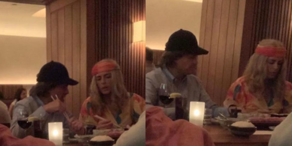 Captan a Peña Nieto y su novia Tania Ruiz disfrazados en Nueva York