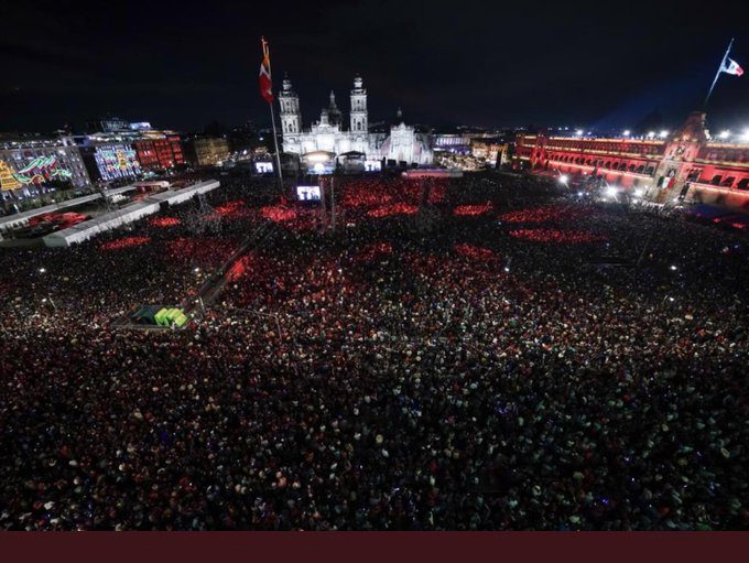 Recolectan 139 toneladas de basura en Zócalo CDMX, después del Grito