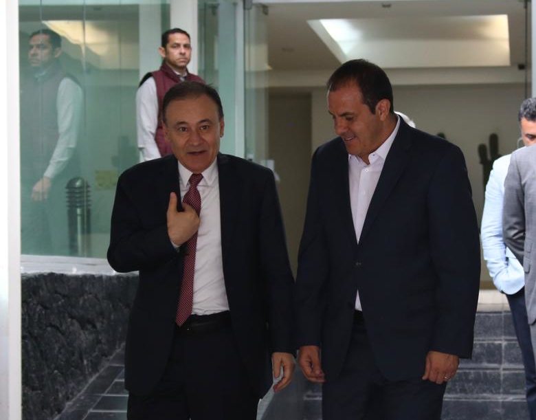 Se reúne Cuauhtémoc Blanco con secretario de Seguridad de AMLO