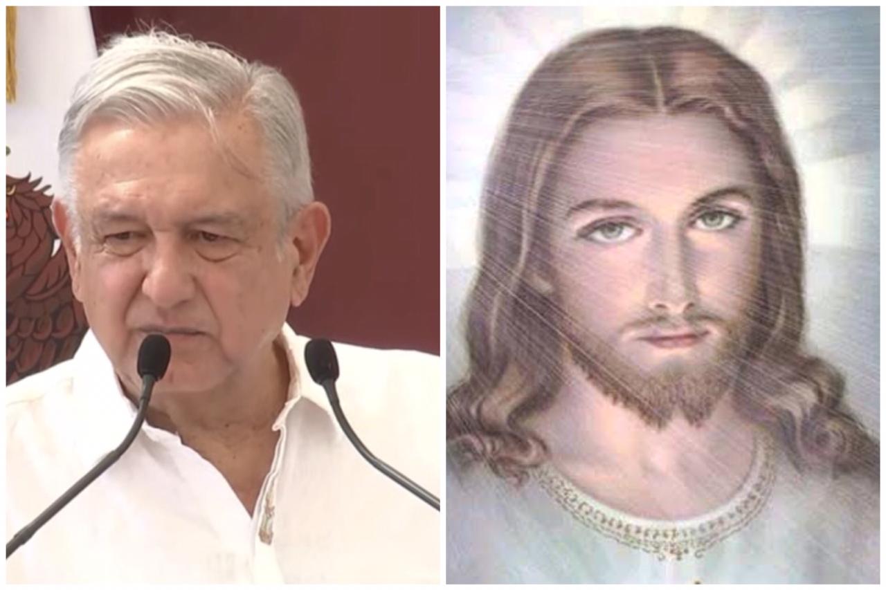 AMLO asegura que su forma de gobernar es como la de Jesús