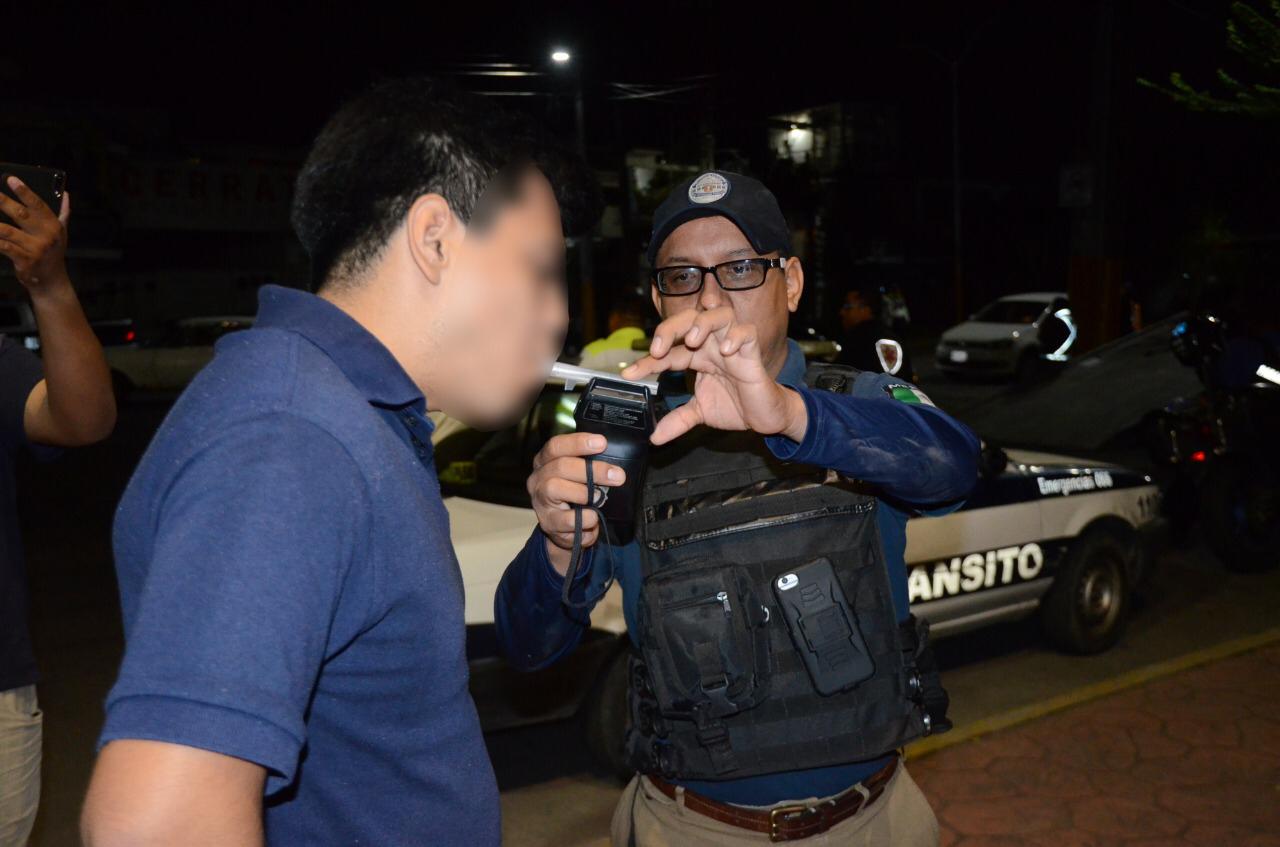 Activan el alcoholímetro en calles de Cuautla