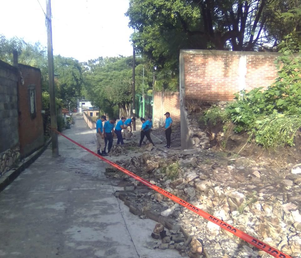 PC atendió daños en algunas colonias de Ayala