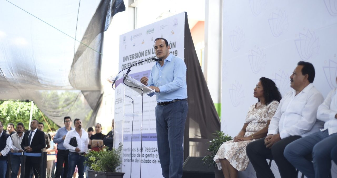 Morelos se recupera a 1 año de gobierno afirma Cuauhtémoc Blanco