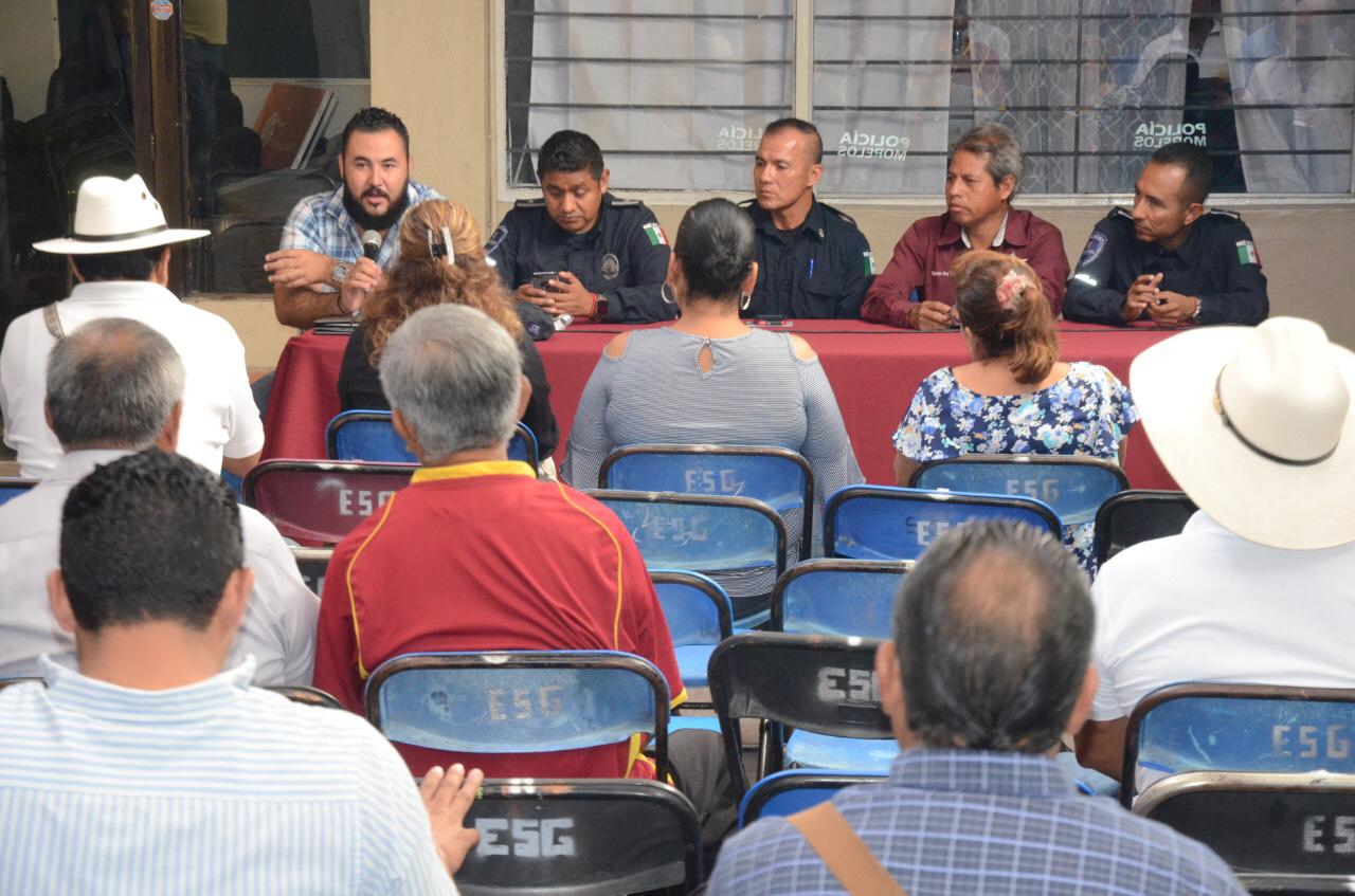 Presentan a responsables de seguridad en Cuautla a ayudantes