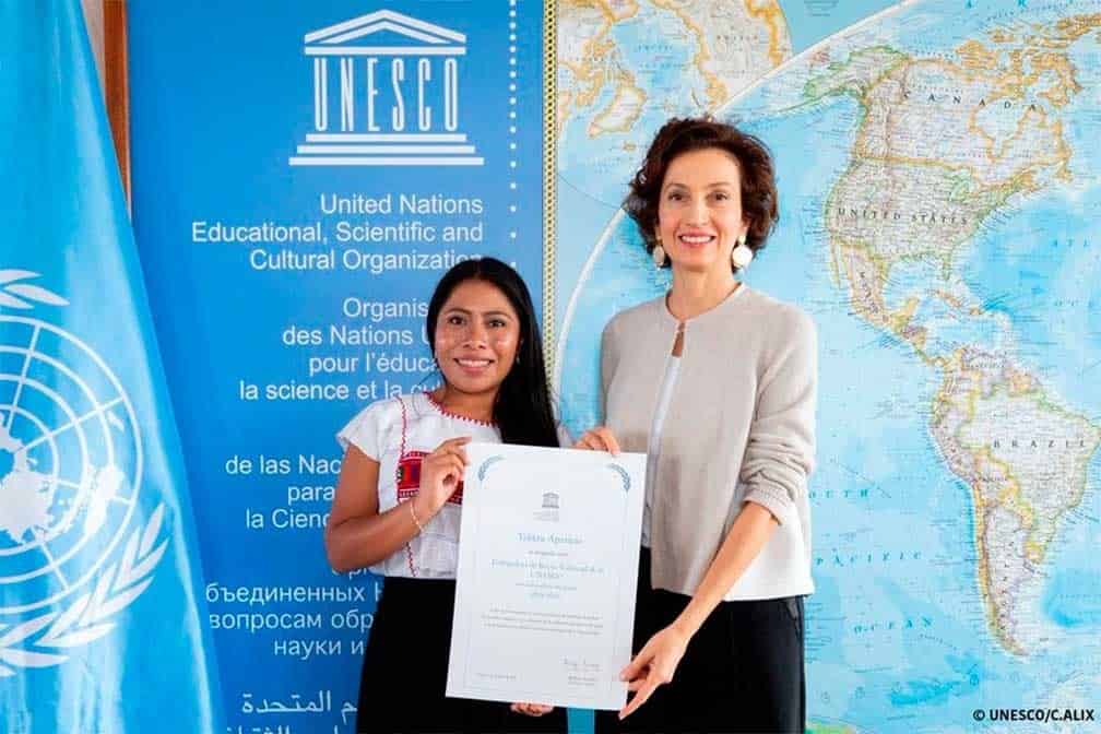 Yalitza es designada Embajadora de Buena Voluntad
