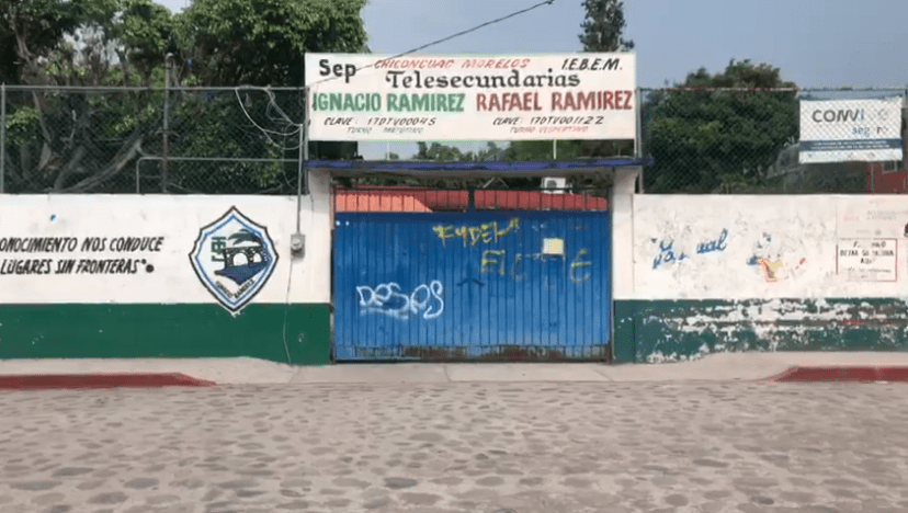 Suspenden clases en secundaria de Xochitepec por narcomensaje