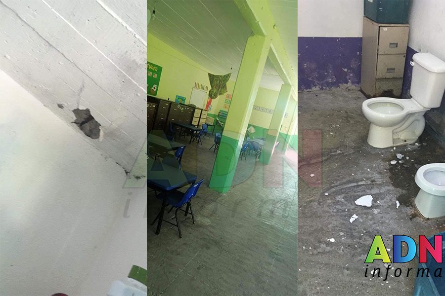 Escuela de Temixco tiene 20 años sin aulas dignas